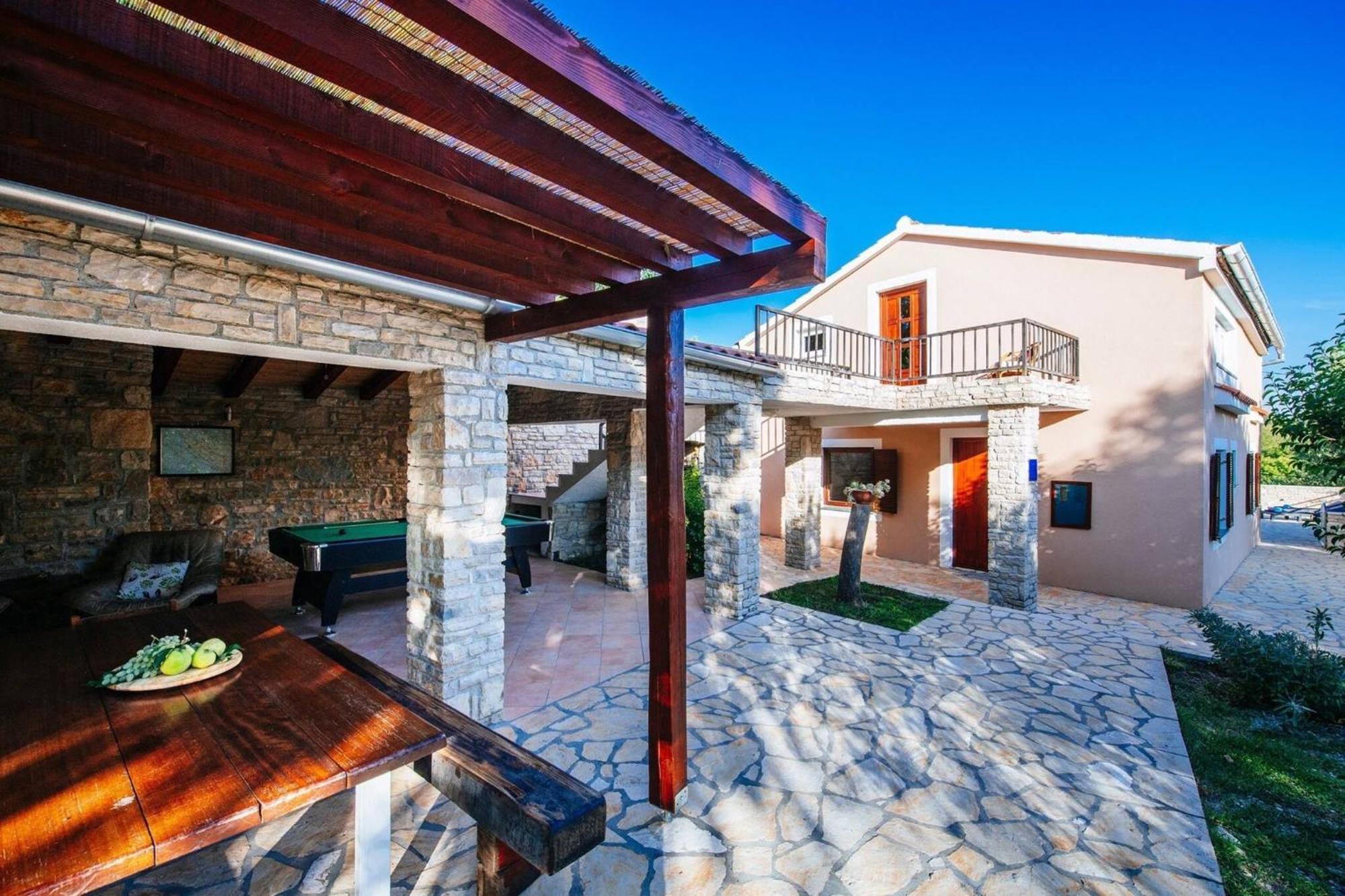 My Dalmatia - Holiday Home Korlat With Private Pool Benkovac Ngoại thất bức ảnh
