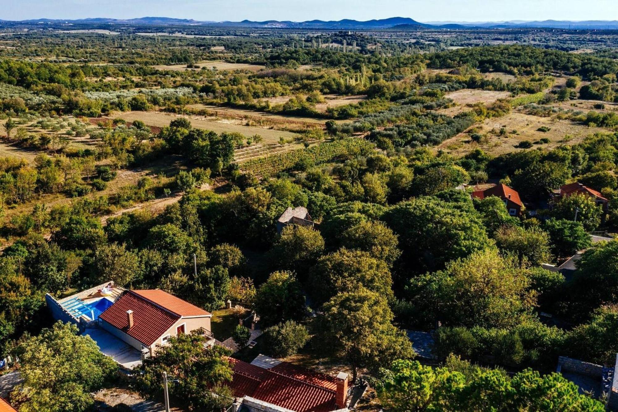 My Dalmatia - Holiday Home Korlat With Private Pool Benkovac Ngoại thất bức ảnh